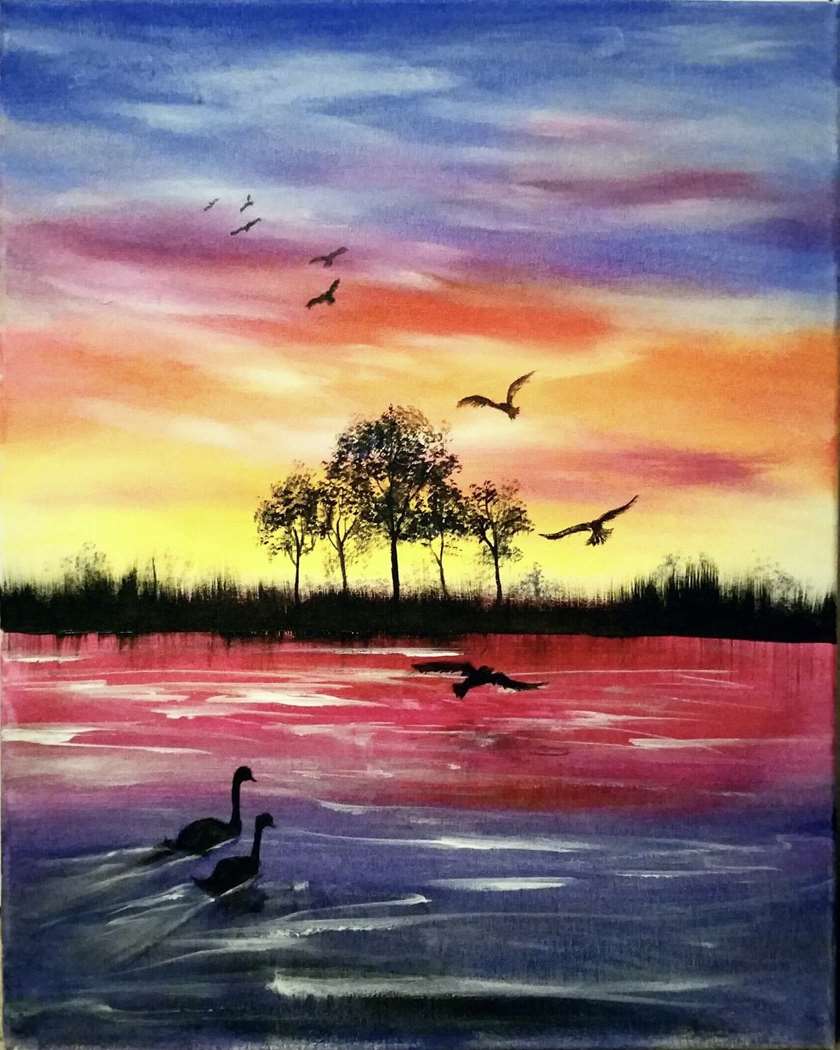 Serene Sunset 1